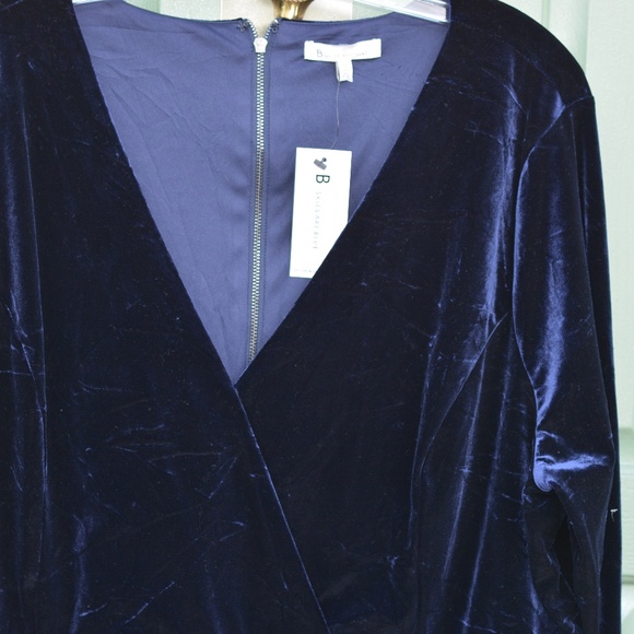Blue Velvet Romper/dress Sz 2X NWT - Picture 4 of 11